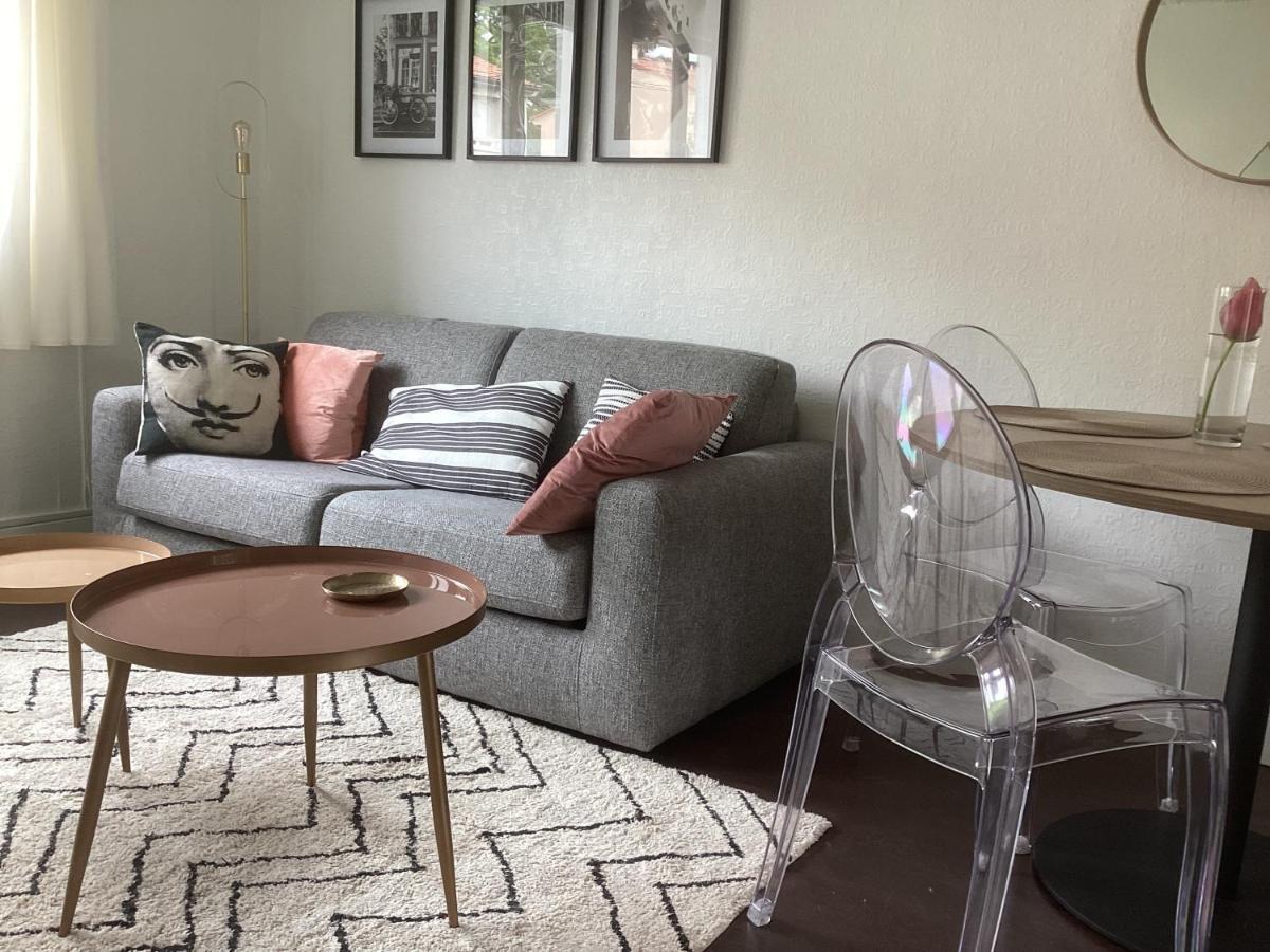 50 M2 T2 Au Calme, Lumineux, Confortable, Cosy, Climatise, Privatif Avec Parking Gratuit Et Terrasse Тулуза Экстерьер фото